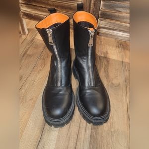 💥3/25$, Faux Leather Boots, Size 9 1/2